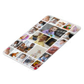 デザイン独自の22フォトコラージュの額縁のアート マグネット (左側)