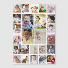 デザイン独自の25フォトコラージュの額縁のアート