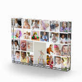 デザイン独自の25フォトコラージュの額縁のアート フォトブロック (右)