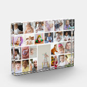 デザイン独自の25フォトコラージュの額縁のアート フォトブロック (左)