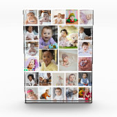 デザイン独自の25フォトコラージュの額縁のアート フォトブロック (正面)