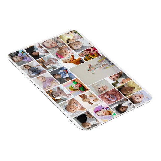 デザイン独自の25フォトコラージュの額縁のアート マグネット (右側)