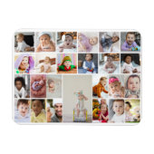 デザイン独自の25フォトコラージュの額縁のアート マグネット (横)