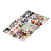 デザイン独自の25フォトコラージュの額縁のアート マグネット (左側)