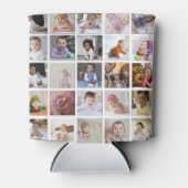 デザイン独自の25フォトコラージュ 缶クーラー (正面)