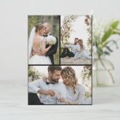 デザイン独自の3フォトコラージュ シーズンカード (スタンド正面)