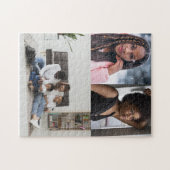 デザイン独自の3フォトコラージュ ジグソーパズル (横)