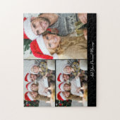 デザイン独自の3フォトコラージュ ジグソーパズル (縦)