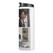 デザイン独自の3フォトコラージュ タンブラー (回転右)