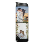 デザイン独自の3フォトコラージュ タンブラー (回転右)