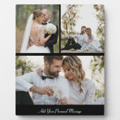 デザイン独自の3フォトコラージュ フォトプラーク (正面)