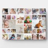 デザイン独自の30フォトコラージュのポスター フォトプラーク (正面)