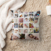 デザイン独自の30フォトコラージュ クッション (ブランケット)
