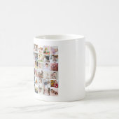 デザイン独自の30フォトコラージュ コーヒーマグカップ (正面右)