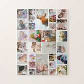 デザイン独自の30フォトコラージュ ジグソーパズル (縦)