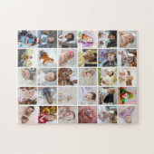 デザイン独自の30フォトコラージュ ジグソーパズル (横)