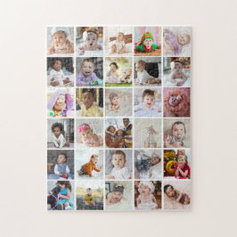 デザイン独自の30フォトコラージュ ジグソーパズル