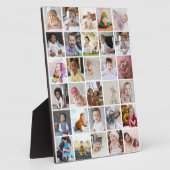 デザイン独自の30フォトコラージュ フォトプラーク (側面)