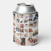 デザイン独自の30フォトコラージュ 缶クーラー (缶裏面)