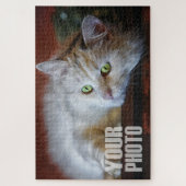 デザイン独自の30x20インチ/1014 Pcsカスタムペットフォト ジグソーパズル (縦)