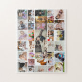 デザイン独自の35フォトコラージュのポスター ジグソーパズル (縦)