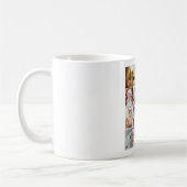 デザイン独自の35フォトコラージュ コーヒーマグカップ (左)