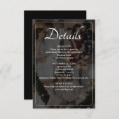 デザイン独自の3 Photo Collage 結婚's エンクロージャーカード (正面/裏面)