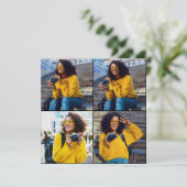 デザイン独自の4フォトコラージュ (スタンド正面)