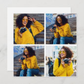 デザイン独自の4フォトコラージュ (正面/裏面)