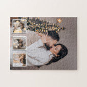 デザイン独自の4フォトコラージュ ジグソーパズル (横)