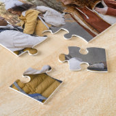 デザイン独自の4フォトコラージュ ジグソーパズル (側面)