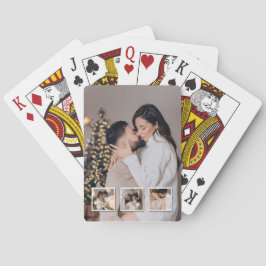 デザイン独自の4フォトコラージュ トランプ