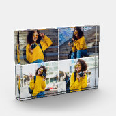 デザイン独自の4フォトコラージュ フォトブロック (左)