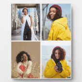 デザイン独自の4フォトコラージュ フォトプラーク (正面)