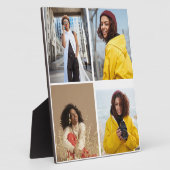 デザイン独自の4フォトコラージュ フォトプラーク (側面)