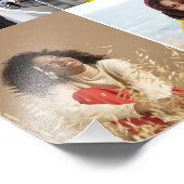 デザイン独自の4フォトコラージュ フォトプリント (角)