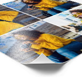 デザイン独自の4フォトコラージュ フォトプリント            (角)