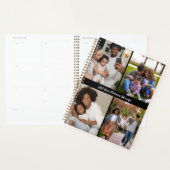 デザイン独自の4フォトコラージュ プランナー手帳 (ディスプレー)