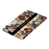 デザイン独自の4フォトコラージュ マグネット (左側)