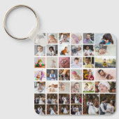 デザイン独自の40フォトコラージュ キーホルダー (正面)
