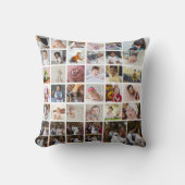 デザイン独自の40フォトコラージュ クッション (正面)