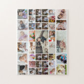 デザイン独自の40フォトコラージュ ジグソーパズル (縦)