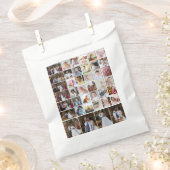 デザイン独自の40フォトコラージュ フェイバーバッグ (クリップ留めされた状態)