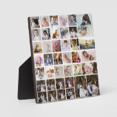 デザイン独自の40フォトコラージュ フォトプラーク (正面)