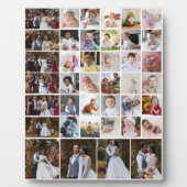 デザイン独自の40フォトコラージュ フォトプラーク (正面)