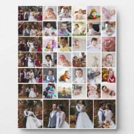 デザイン独自の40フォトコラージュ フォトプラーク
