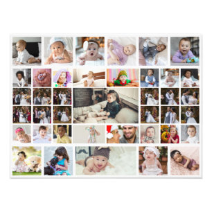 デザイン独自の40フォトコラージュ フォトプリント