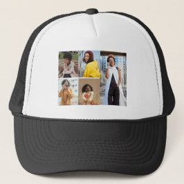 デザイン独自の5フォトコラージュ キャップ