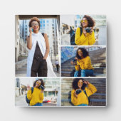 デザイン独自の5フォトコラージュ フォトプラーク (正面)