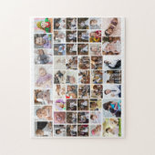 デザイン独自の50フォトコラージュ ジグソーパズル (縦)